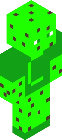 Gaming cactus Minecraft skin preview