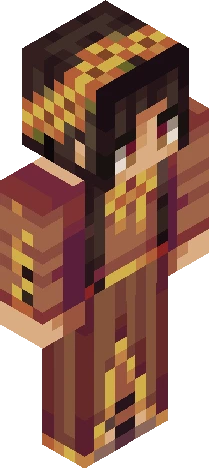 The fallen flames - TE Minecraft skin preview