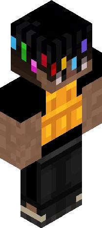 KHNC Gold vest Minecraft skin preview