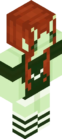 WIP modified version of miscc’s alien girl Minecraft skin preview