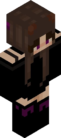 Puppy Jules Purple Minecraft skin preview