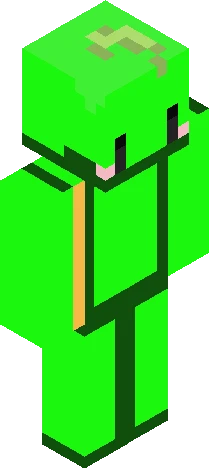 lime Minecraft skin preview