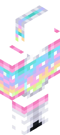 BASE ~ Outfit Capa Aurora Minecraft skin preview