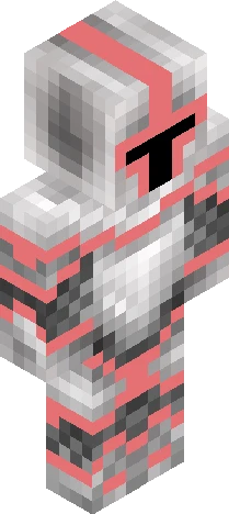 Ruby Knight Minecraft skin preview