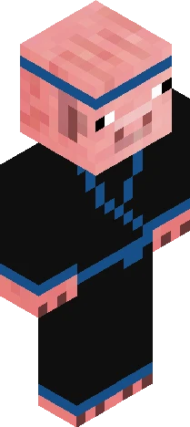 Pig Ninja Minecraft skin preview