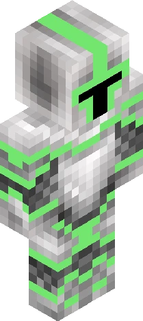 Emerald Knight Minecraft skin preview