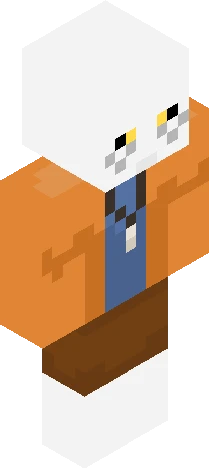 Unfinished Minecraft skin preview