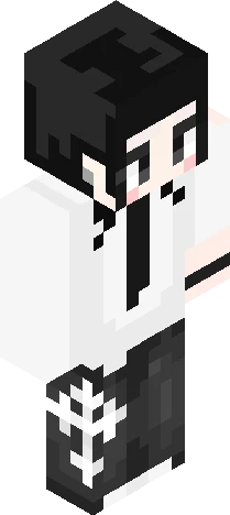 emo button down Minecraft skin preview