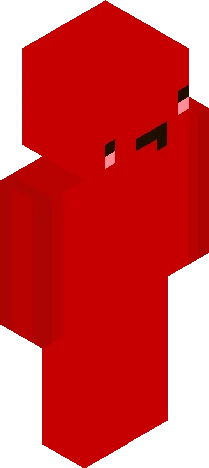 RED BLOB HEEHE >:D Minecraft skin preview