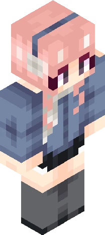 Snowy Zeosiqurl Minecraft skin preview