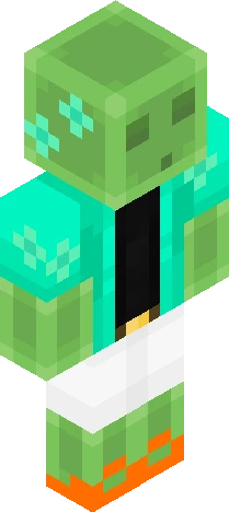 Avery (Alt teal fit-shading version) Minecraft skin preview
