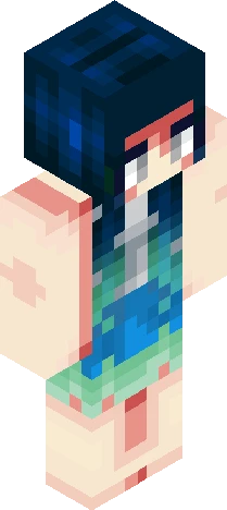 blue idk man Minecraft skin preview