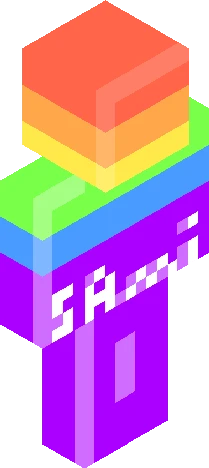 Rainbow 1056 Minecraft skin preview