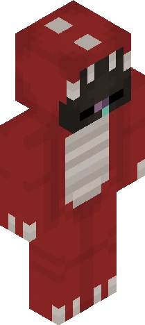 Red dragon_Bat_Skin Minecraft skin preview