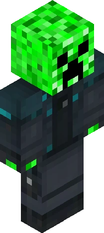 Creeper Drip Minecraft skin preview