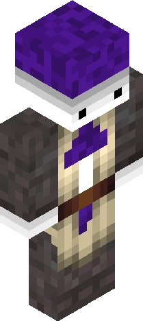 Purple Mushroom Warrior Minecraft skin preview