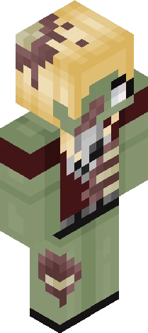 Zombie Gorl Minecraft skin preview