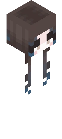 aitana curly hair ii Minecraft skin preview