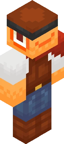 Cowboy Fishie Minecraft skin preview