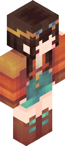 Liz Mulker Minecraft skin preview