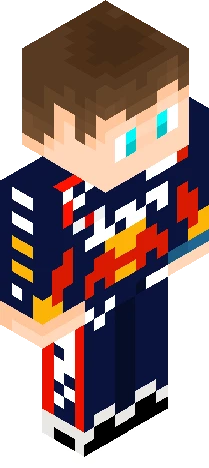 Max Verstappen Minecraft skin preview