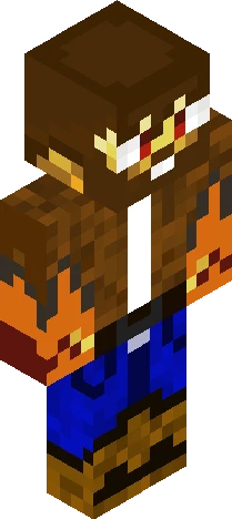 Blaze sant Minecraft skin preview