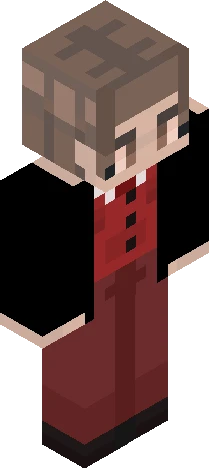 The novelist Minecraft skin preview