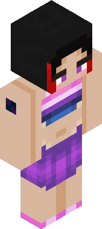 Akane Traje Minecraft skin preview