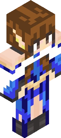 High Elf Priestess Minecraft skin preview