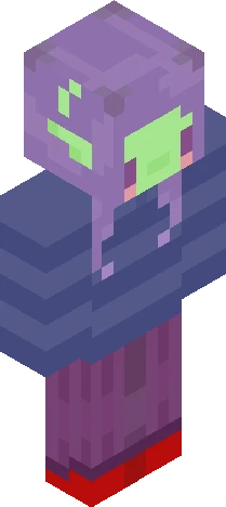 Squash alien Minecraft skin preview