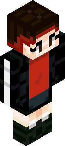 Kaitlyn Flames Minecraft skin preview