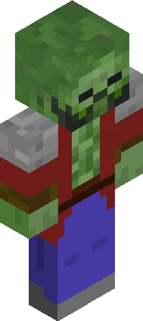 Zombie with Beard Minecraft skin preview