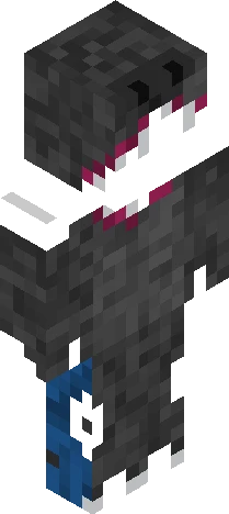 Open maw Minecraft skin preview