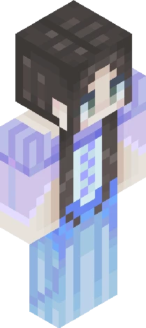Rae periwinkle princess Minecraft skin preview