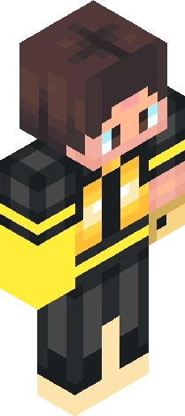 Cover me in gold Minecraft skin preview