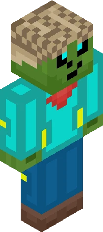 Bloomy detailed Minecraft skin preview