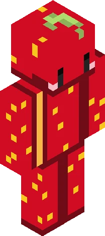 straberry Minecraft skin preview