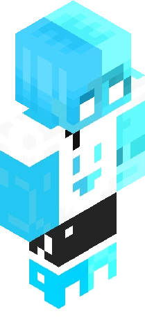 Frost edge Minecraft skin preview