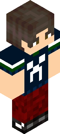 X-Sportive Me Minecraft skin preview