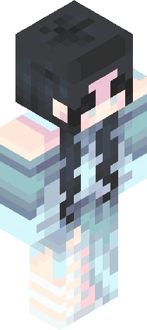 Template Minecraft skin preview