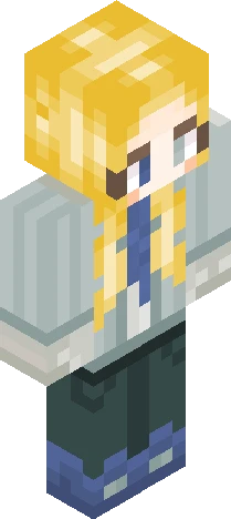 Gamma Unmasked, Ice caves Edition 1.0 Minecraft skin preview