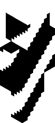 Weird black and white skin Minecraft skin preview