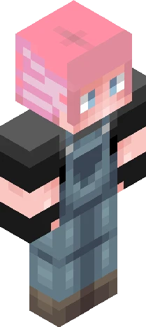 Axol Minecraft skin preview