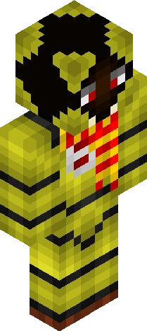 Soviet Chica Minecraft skin preview