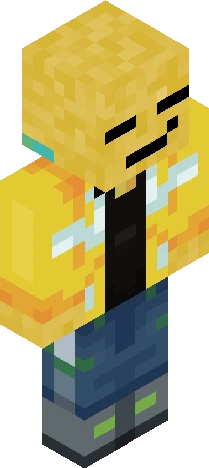 Toaster Punk Minecraft skin preview