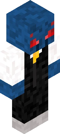 Spider in suit Minecraft skin preview