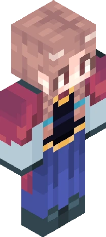 tina do you wanna build a snowmAAAN Minecraft skin preview