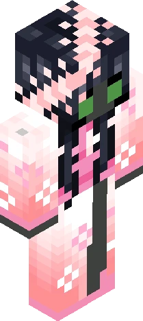 Kimono Egghead Minecraft skin preview