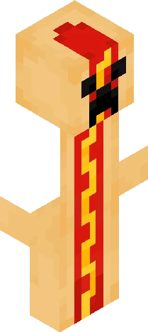 creeper hotdog Minecraft skin preview