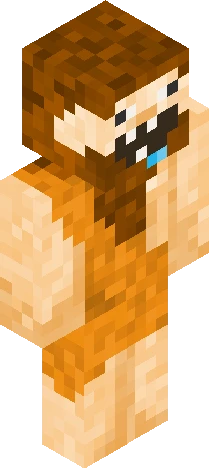 Caveman Milo Minecraft skin preview